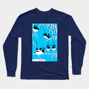 Superb Blue-wren Long Sleeve T-Shirt